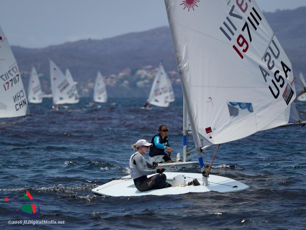 Paige Railey (USA) - Day 3, 2016 Laser Radial World Championships, Mexico © JLDigitalMedia http://jldigitalmedia.zenfolio.com/